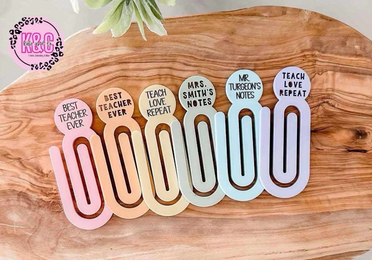 Teacher Appreciation Paper Clip