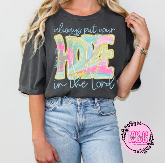 Hope in The Lord