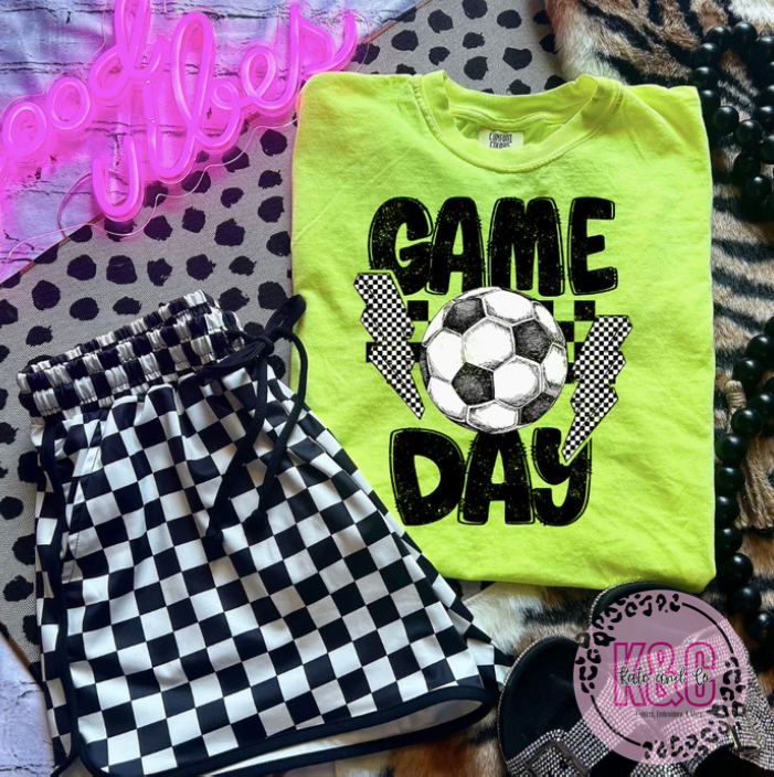 Soccer game day lightening