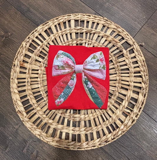 Christmas Ribbon Tee adult