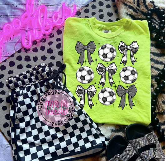 Soccer bow art