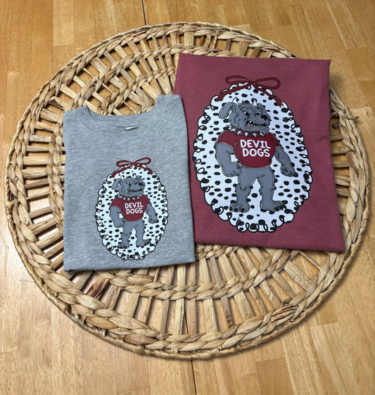 Devil dog dotty ribbon