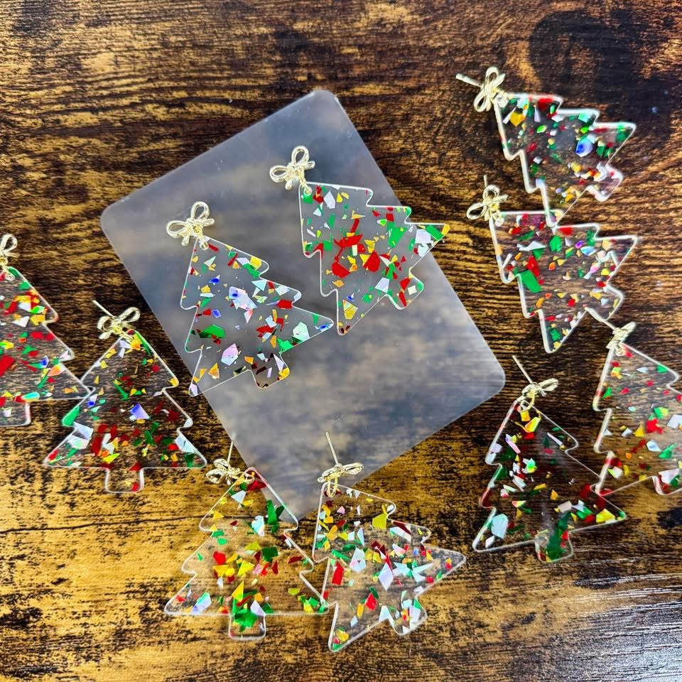 Christmas Tree Earrings