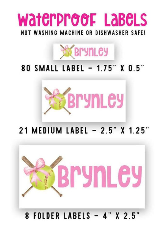Back to school labels