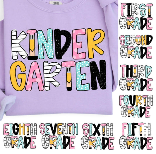 Second Grade pencil doodle