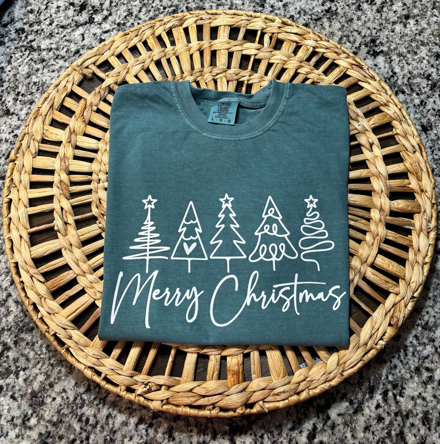 5 Christmas Tree CC tee