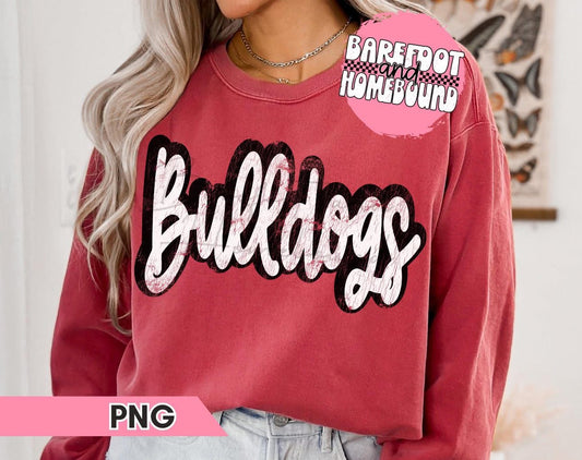 Bulldog - distressed